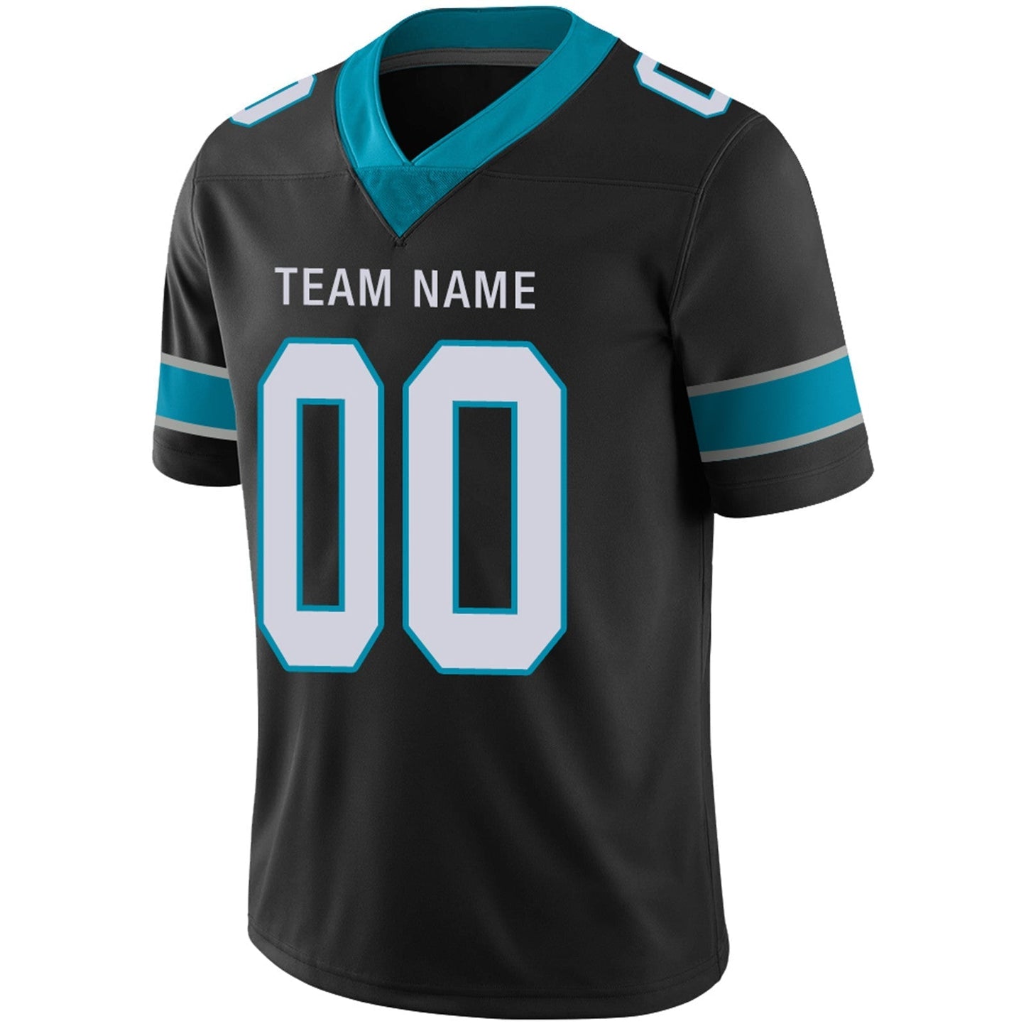 Custom Football Jerseys Team Player or Personalized Design Your Own Name for Men's Women's Youth Jerseys Blue