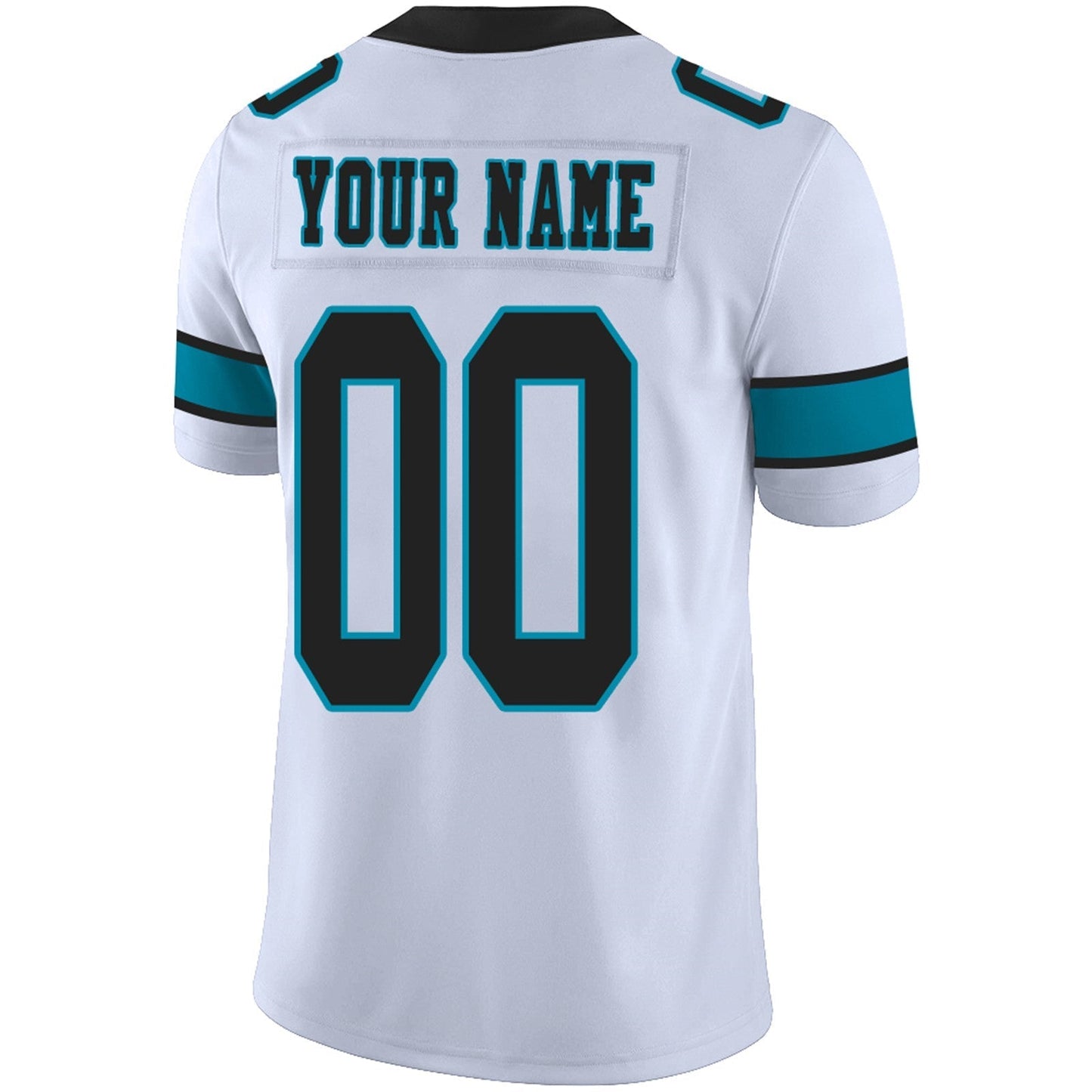 Custom Football Jerseys Team Player or Personalized Design Your Own Name for Men's Women's Youth Jerseys Blue