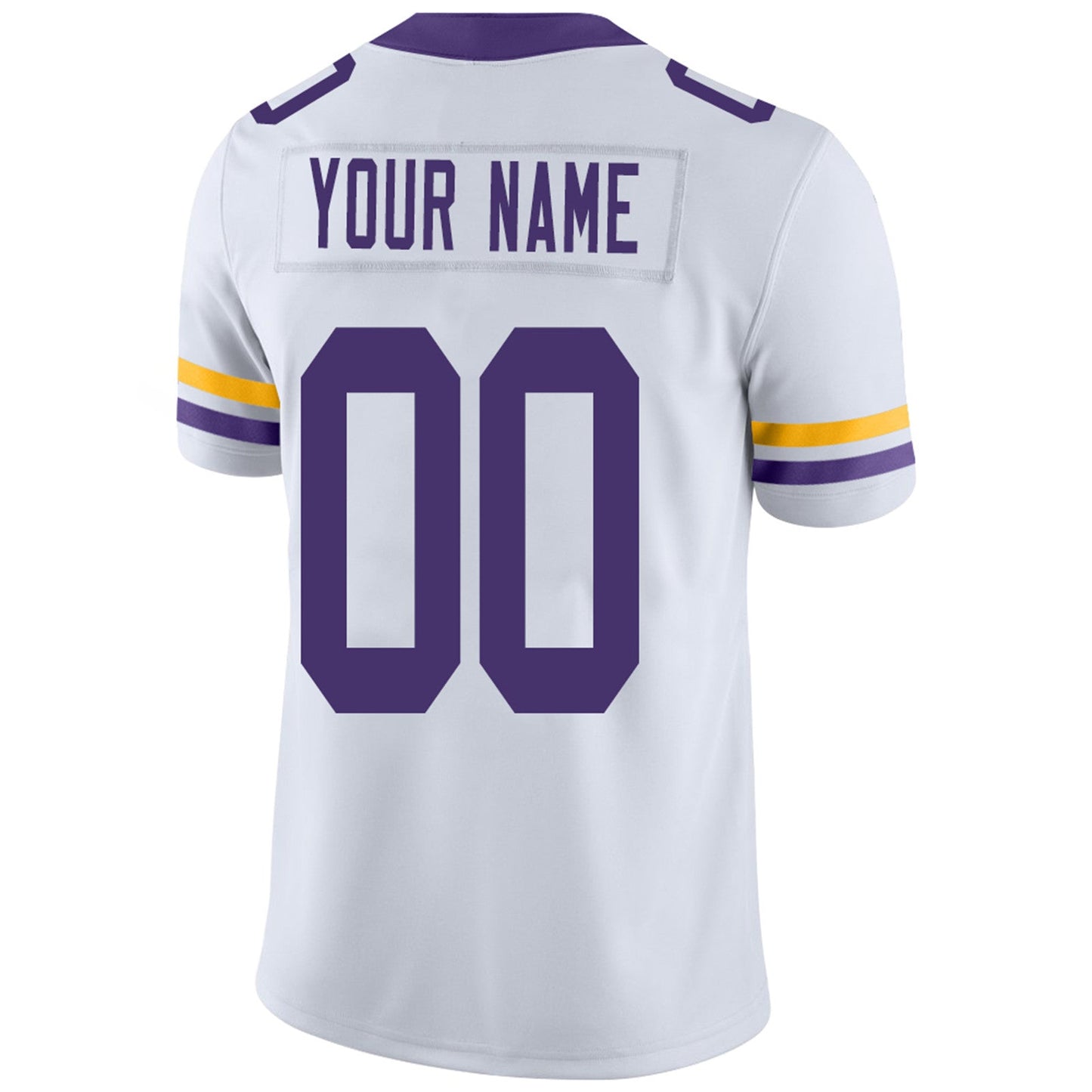 Custom Football Jerseys Team Player or Personalized Design Your Own Name for Men's Women's Youth Jerseys Purple