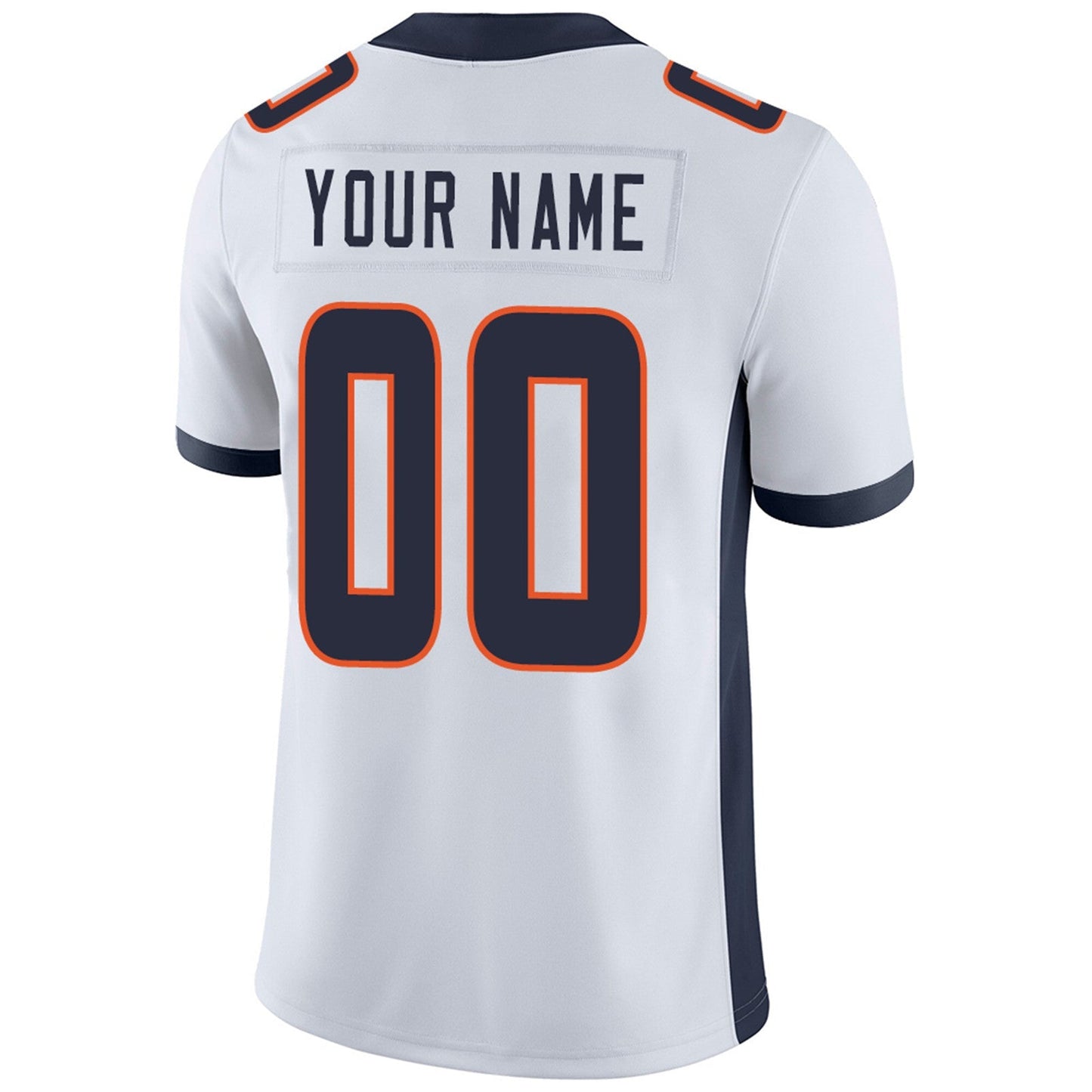 Custom Football Jerseys Team Player or Personalized Design Your Own Name for Men's Women's Youth Jerseys Orange