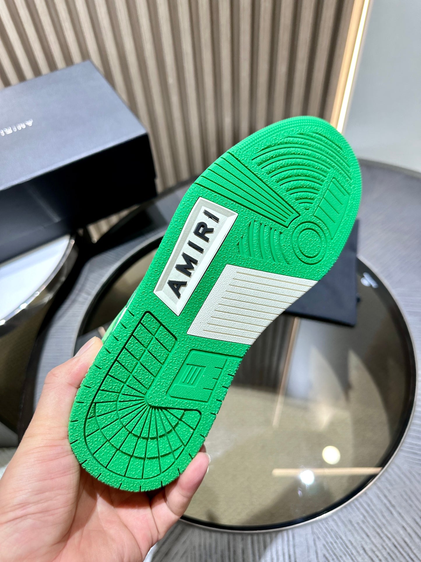 Amiri Leather Low-Top Fashion Sneakers - Casual Sports Shoes