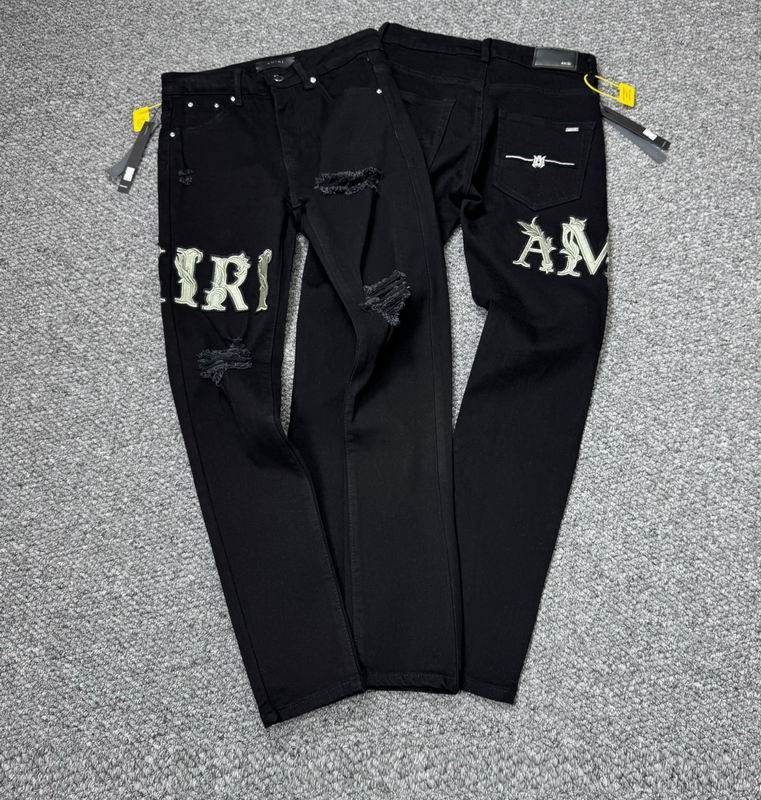 Men's Amiri Fashionable Casual Jeans Pants Size 28-36