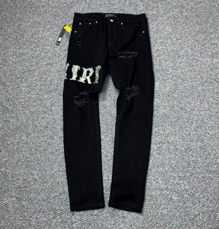 Men's Amiri Fashionable Casual Jeans Pants Size 28-36