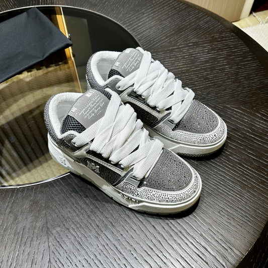 Men's Amiri Crystal Sneakers Shoes