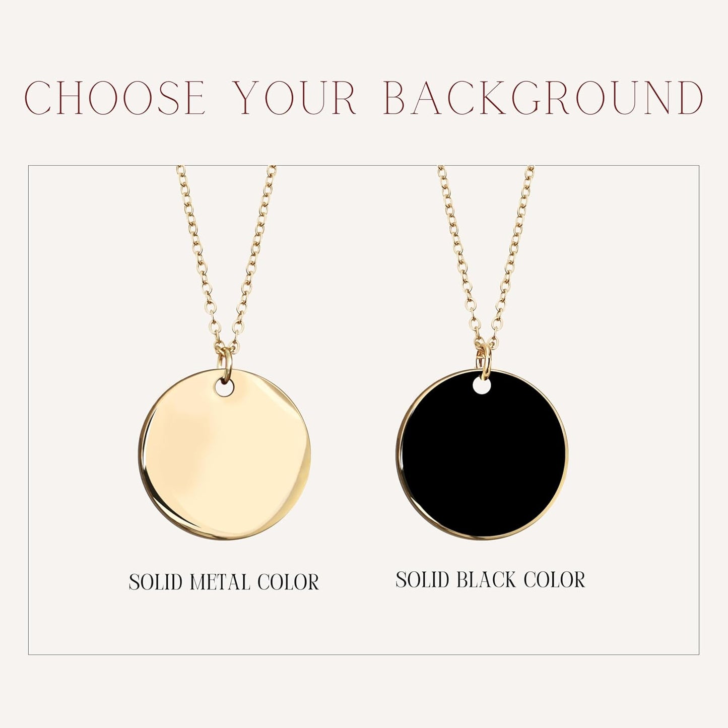 Birthstone Name Necklace Personalized Jewelry for Women Mother's Day Gifts for Mom Gold Plated Pendant Charm, Custom Jewelry Grandma Gift Birthday Personalized Gifts for New Moms