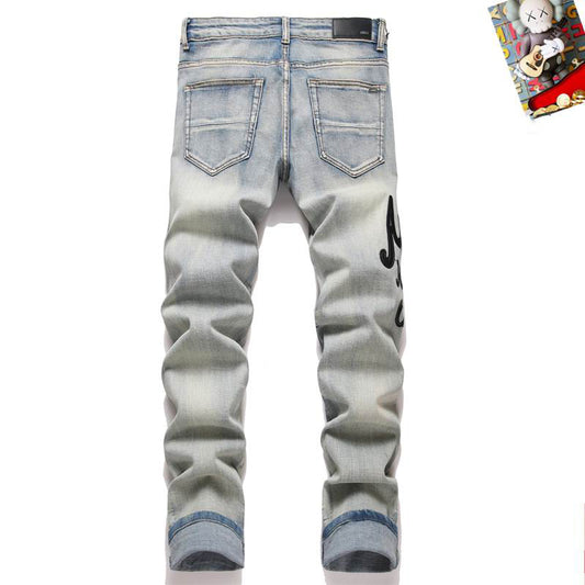 Men's Amiri Fashionable Casual Jeans Pants Size 29-38