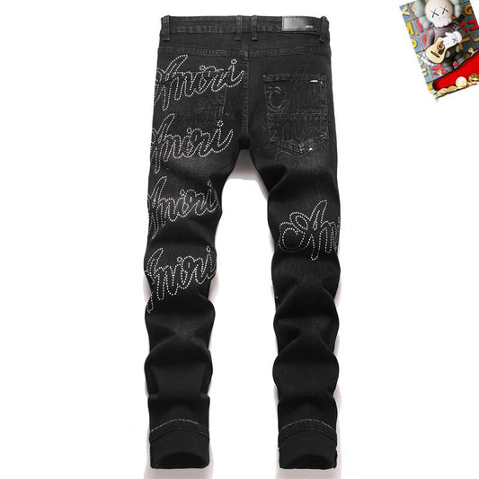 Men's Amiri Fashionable Casual Jeans Pants Size 29-38