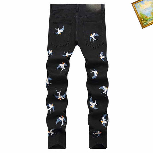 Men's Amiri Fashionable Casual Jeans Pants Size 28-38