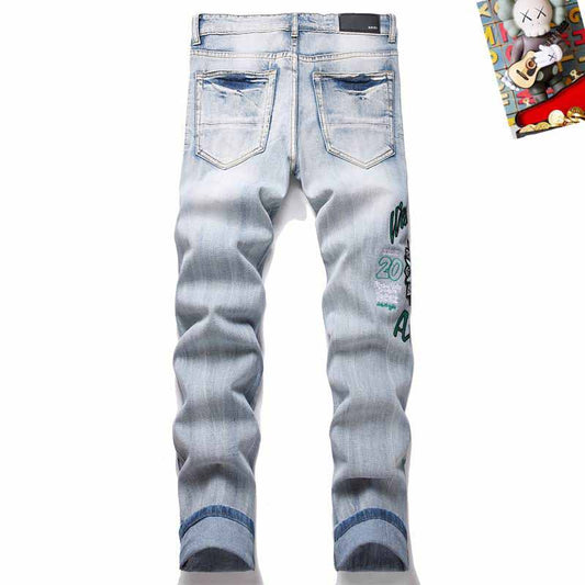 Men's Amiri Fashionable Casual Jeans Pants Size 29-38
