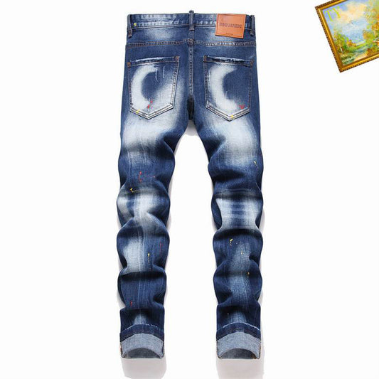 Men's Q2 Fashionable Casual Jeans Pants Size 28-38