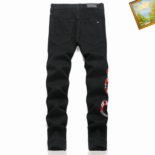 Men's Amiri Fashionable Casual Jeans Pants Size 28-38