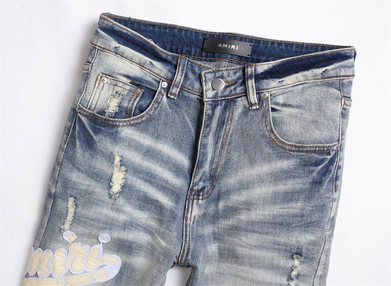 Men's Amiri Fashionable Casual Jeans Pants Size 28-38