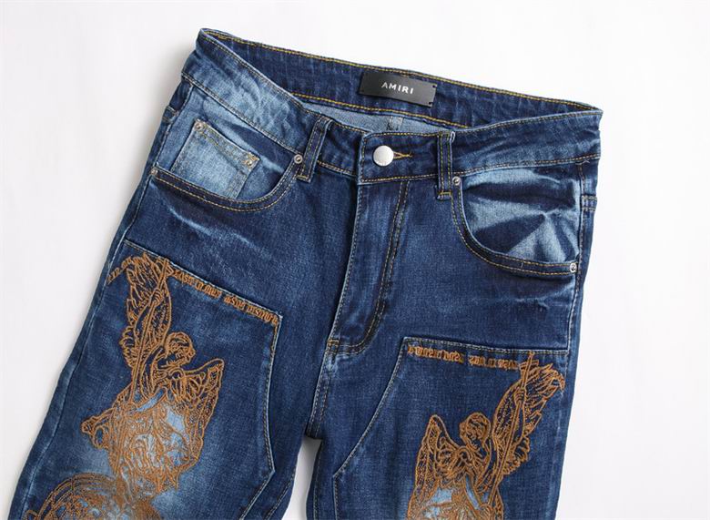 Men's Amiri Fashionable Casual Jeans Pants Size 28-38