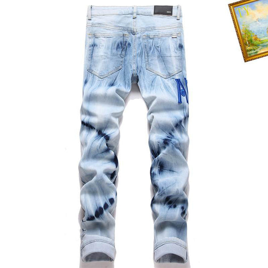 Men's Amiri Fashionable Casual Jeans Pants Size 28-38