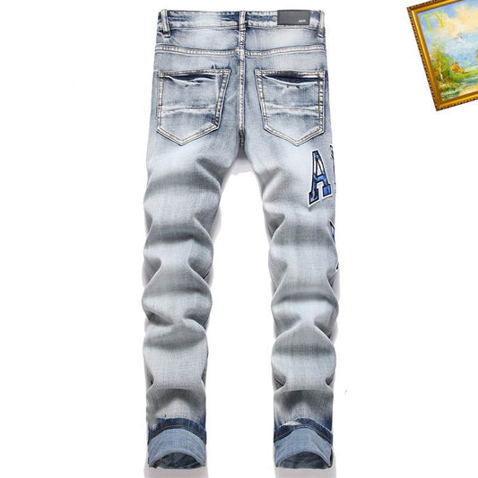 Men's Amiri Fashionable Casual Jeans Pants Size 28-38