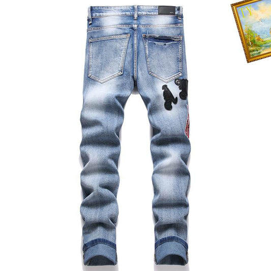 Men's Amiri Fashionable Casual Jeans Pants Size 28-38