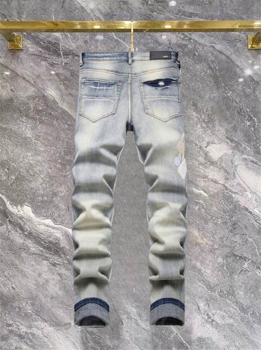 Men's Amiri Fashionable Casual Jeans Pants Size 29-38