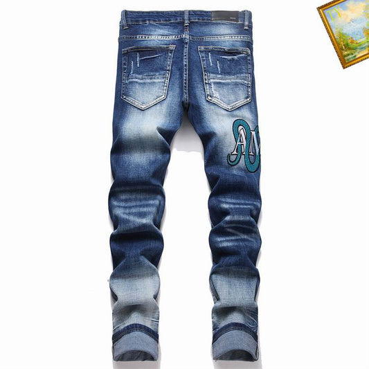 Men's Amiri Fashionable Casual Jeans Pants Size 29-38