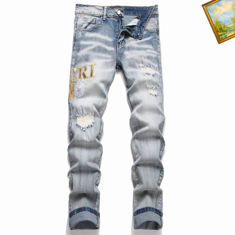 Men's Amiri Fashionable Casual Jeans Pants Size 29-38