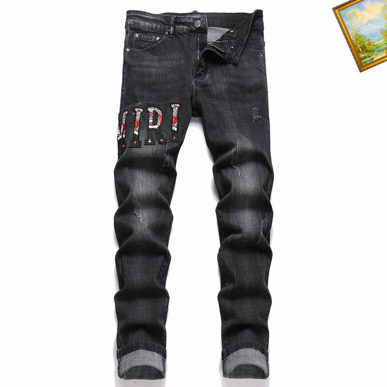 Men's Amiri Fashionable Casual Jeans Pants Size 29-38