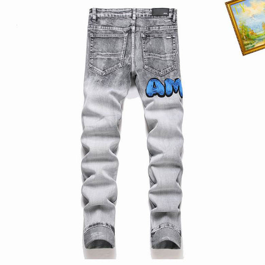 Men's Amiri Fashionable Casual Jeans Pants Size 29-38