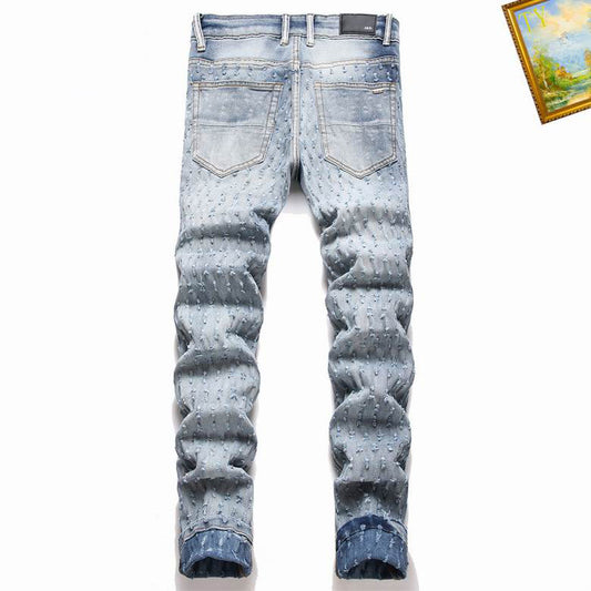 Men's Amiri Fashionable Casual Jeans Pants Size 29-38