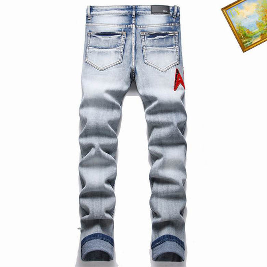 Men's Amiri Fashionable Casual Jeans Pants Size 29-38