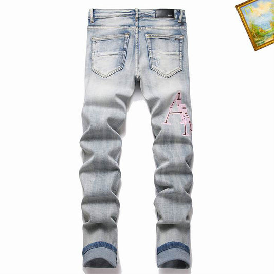 Men's Amiri Fashionable Casual Jeans Pants Size 29-38