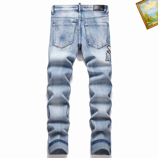 Men's Amiri Fashionable Casual Jeans Pants Size 29-38