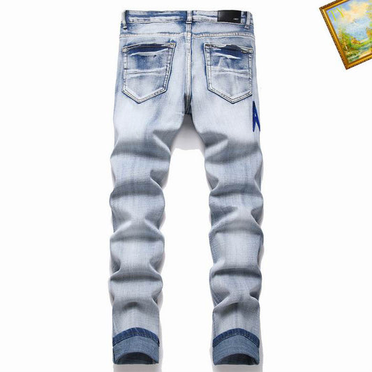 Men's Amiri Fashionable Casual Jeans Pants Size 29-38