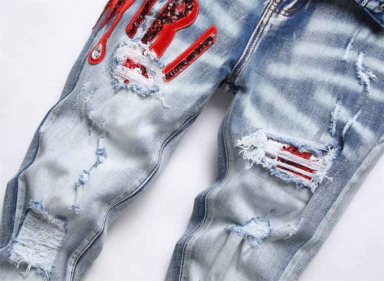 Men's Amiri Fashionable Casual Jeans Pants Size 29-38