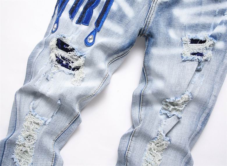 Men's Amiri Fashionable Casual Jeans Pants Size 29-38