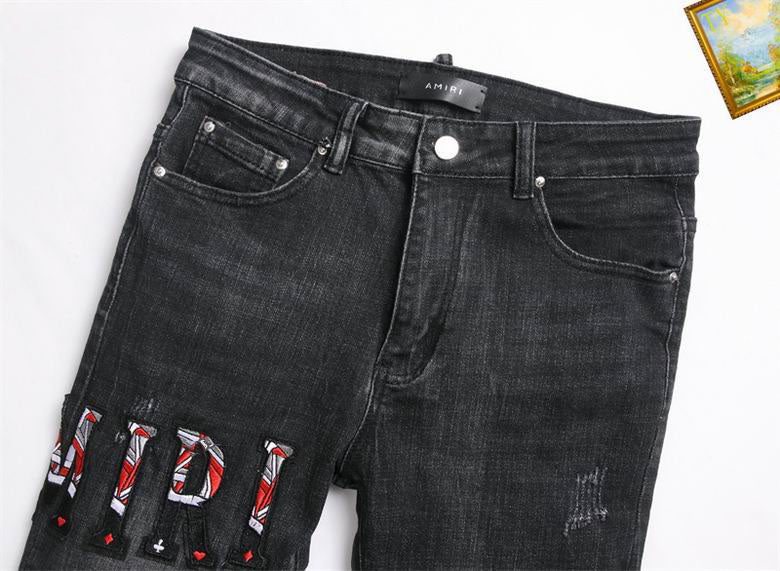 Men's Amiri Fashionable Casual Jeans Pants Size 29-38