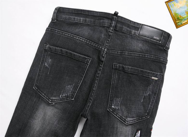 Men's Amiri Fashionable Casual Jeans Pants Size 29-38