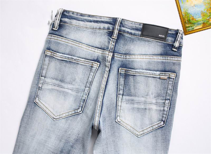Men's Amiri Fashionable Casual Jeans Pants Size 29-38