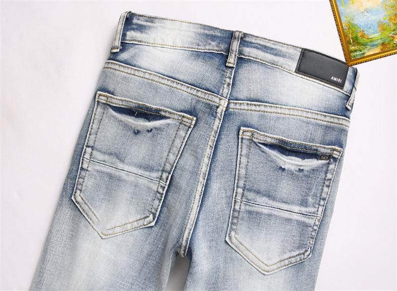 Men's Amiri Fashionable Casual Jeans Pants Size 29-38