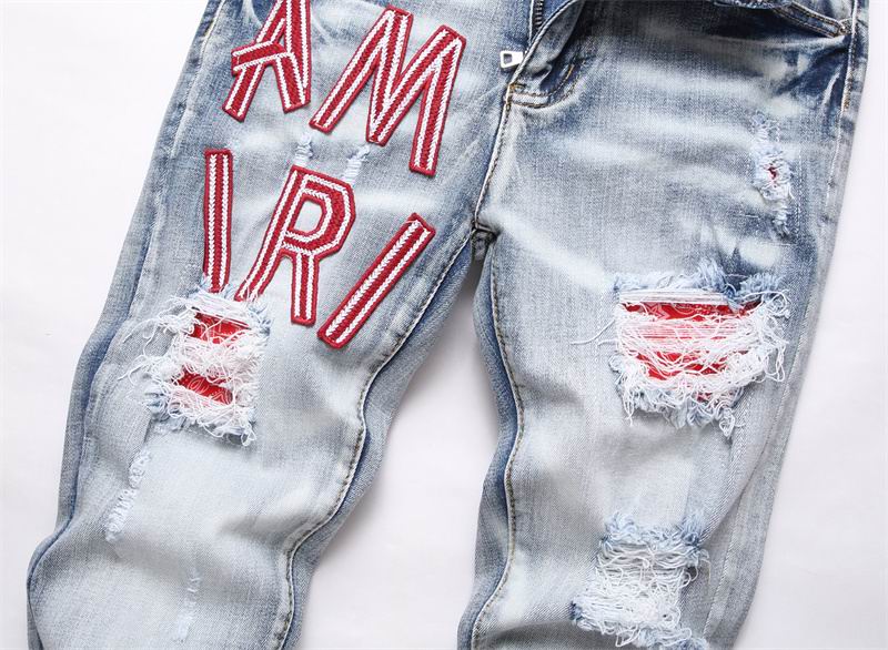 Men's Amiri Fashionable Casual Jeans Pants Size 29-38