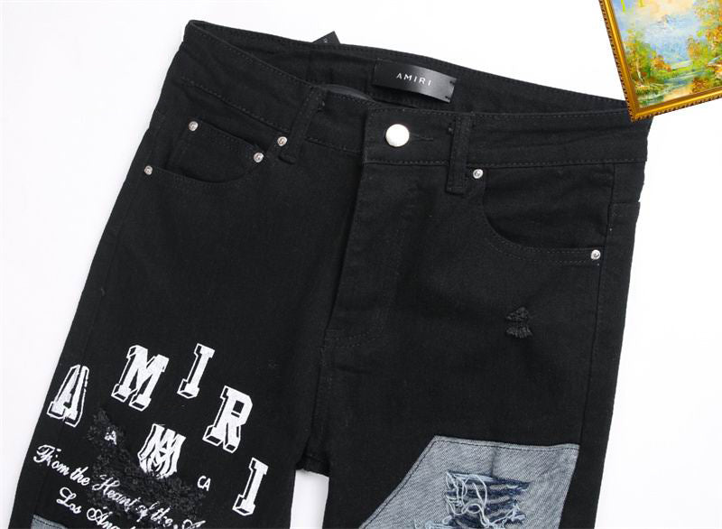 Men's Amiri Fashionable Casual Jeans Pants Size 29-38