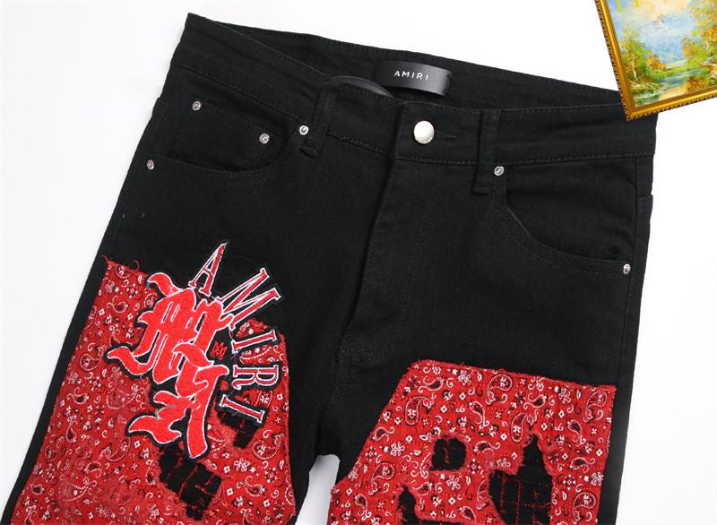 Men's Amiri Fashionable Casual Jeans Pants Size 29-38