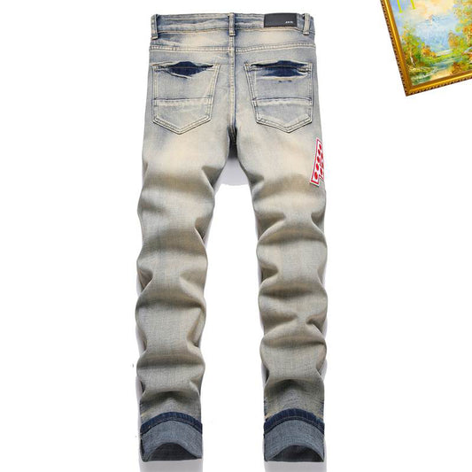 Men's Amiri Fashionable Casual Jeans Pants Size 29-38
