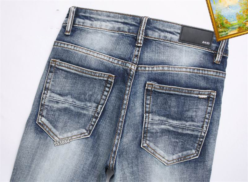 Men's Amiri Fashionable Casual Jeans Pants Size 29-38