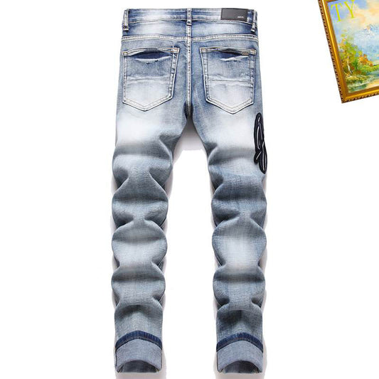 Men's Amiri Fashionable Casual Jeans Pants Size 29-38