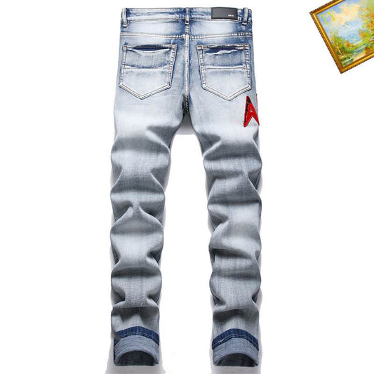 Men's Amiri Fashionable Casual Jeans Pants Size 29-38