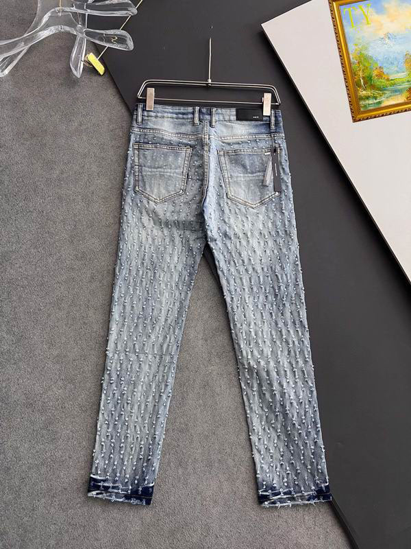 Men's Amiri Fashionable Casual Jeans Pants Size 29-38