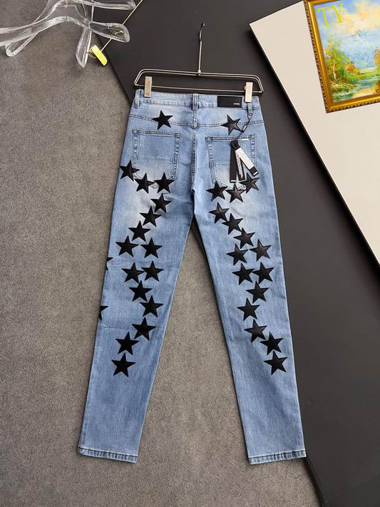 Men's Amiri Fashionable Casual Jeans Pants Size 29-38