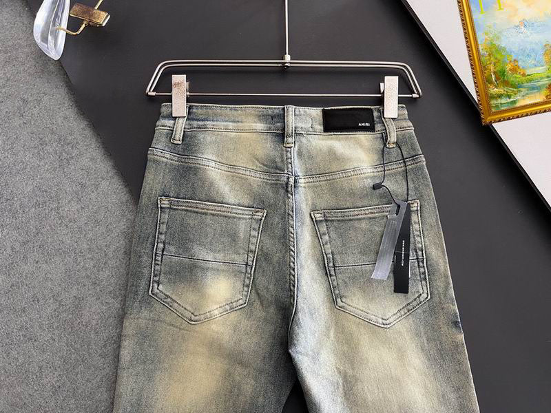Men's Amiri Fashionable Casual Jeans Pants Size 29-38