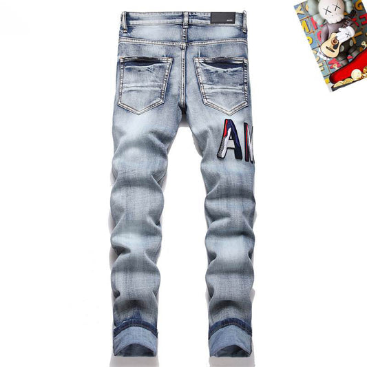 Men's Amiri Fashionable Casual Jeans Pants Size 29-38