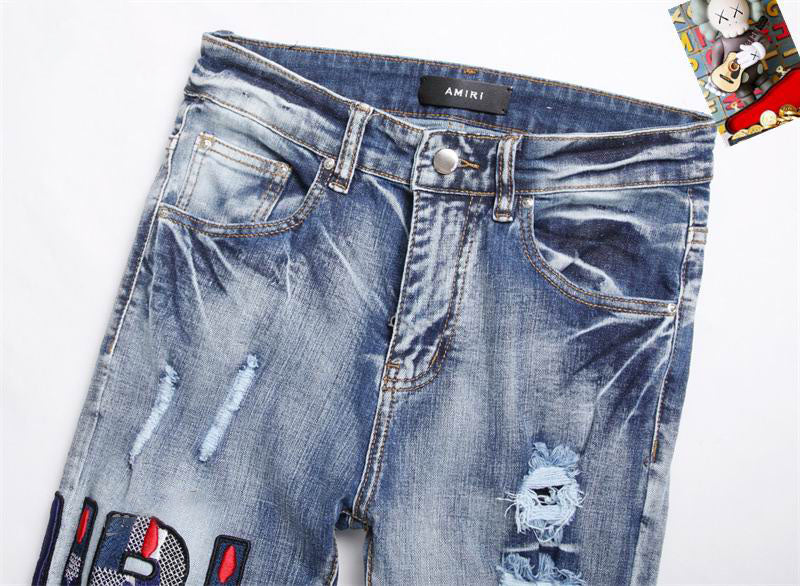 Men's Amiri Fashionable Casual Jeans Pants Size 29-38