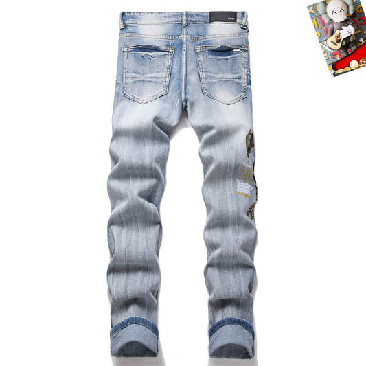 Men's Amiri Fashionable Casual Jeans Pants Size 29-38