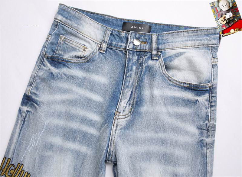 Men's Amiri Fashionable Casual Jeans Pants Size 29-38